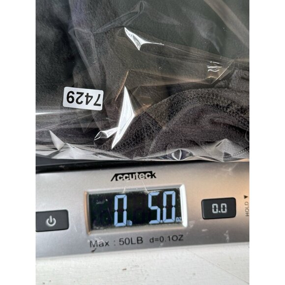 Terramar Womens 1/4 Zip Micropolyester Base Layer Size Large Black Long Sleeves - Picture 7 of 7